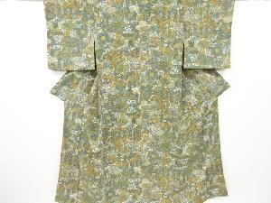 花古典柄小紋着物